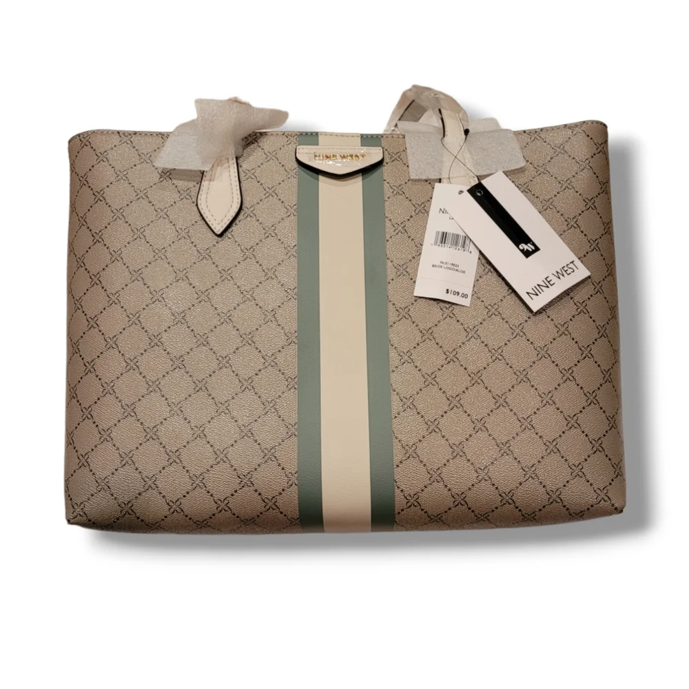 NWT Nine West 2-Piece Tote Bag and Shoulder Bag Set